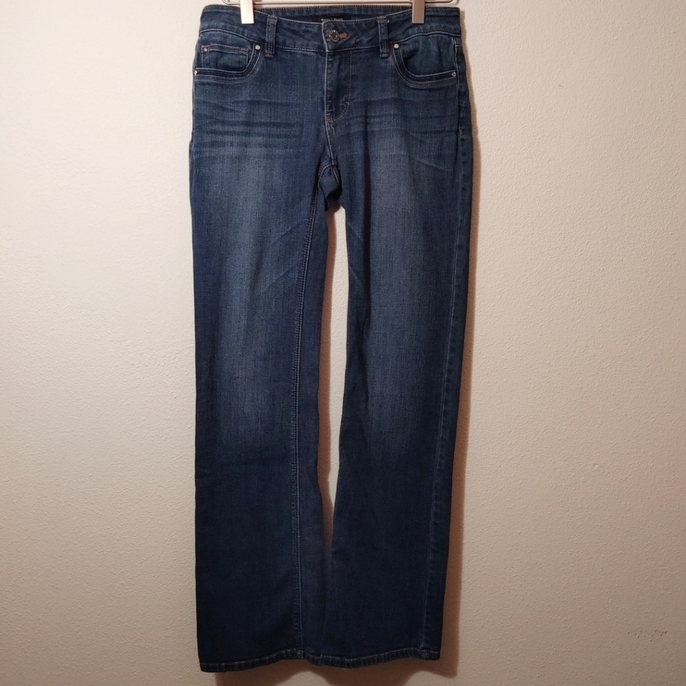 White House Black Market Bootcut Jeans 0 Short